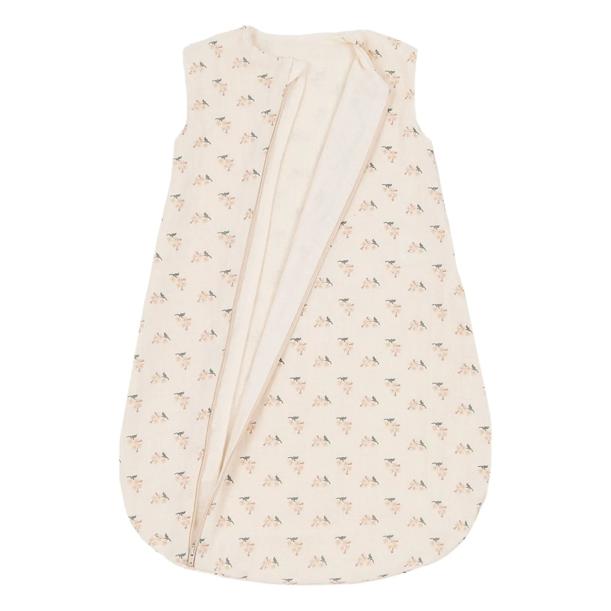 Nobodinoz - Darling lightweight sleeping bag, double gauze | Beige