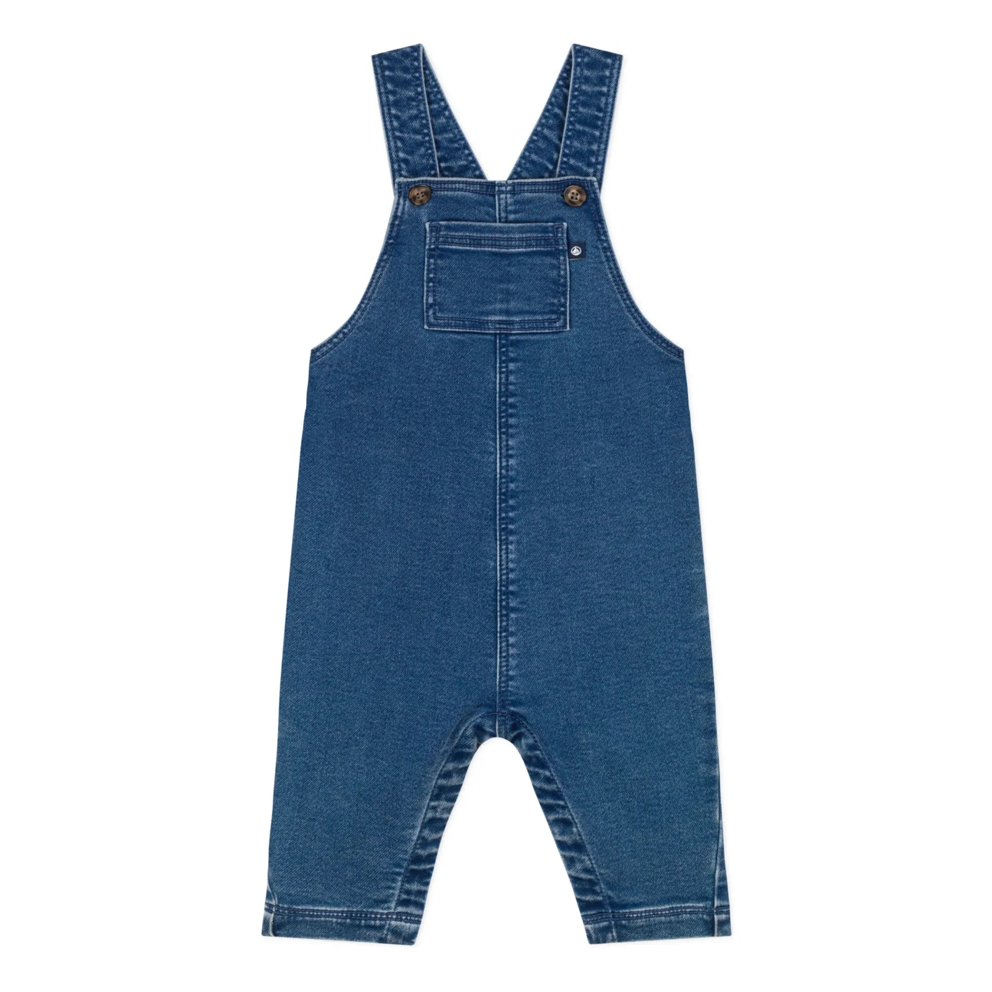 Petit Bateau - Denim Overalls | Blue