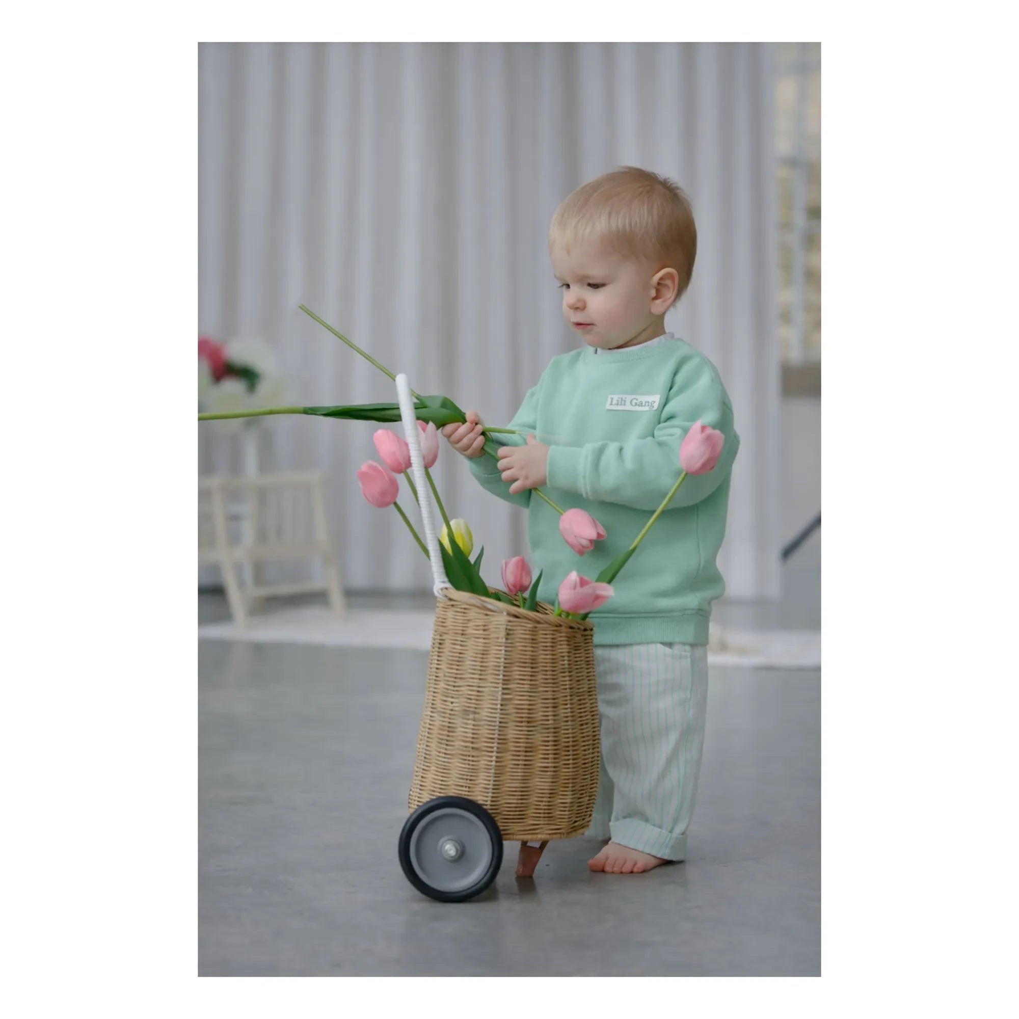 Lililotte - Solal Organic Cotton Sweatshirt | Mint Green