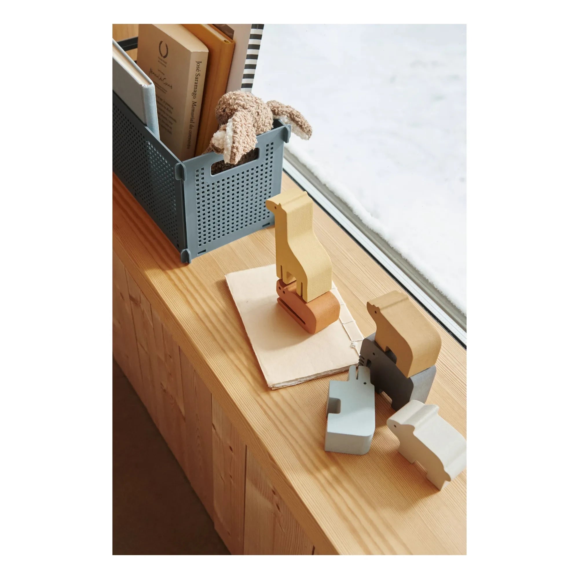 Liewood - Dirch storage box | Whale blue