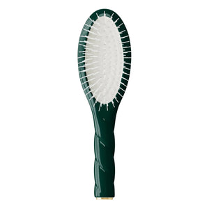 La Bonne Brosse - Small brush L'Intense N°07 - Dolaşıklık Açıcı ve Canlandırıcı | Zümrüt yeşili