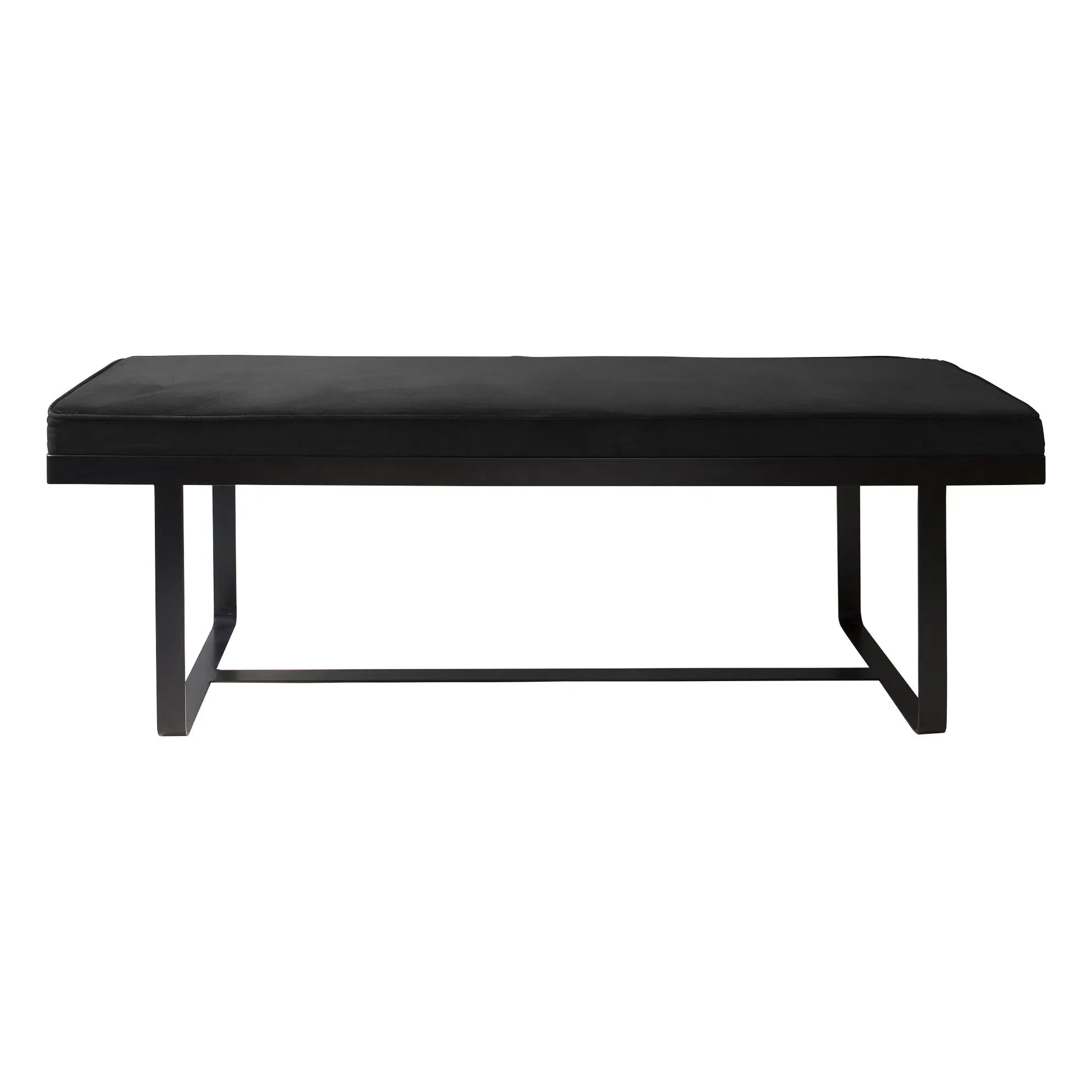 Maison Sarah Lavoine - Gaspard Velvet Bench | Black