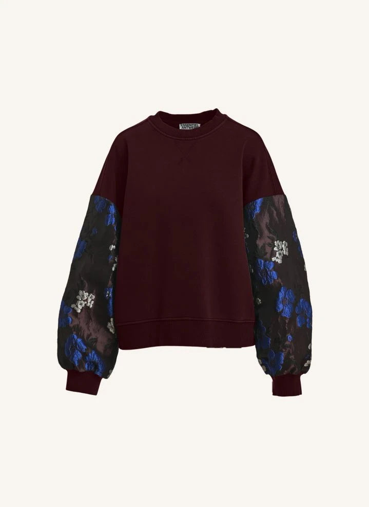 Essentiel Antwerp - Kueer Jakarlı Sweatshirt | Bordo