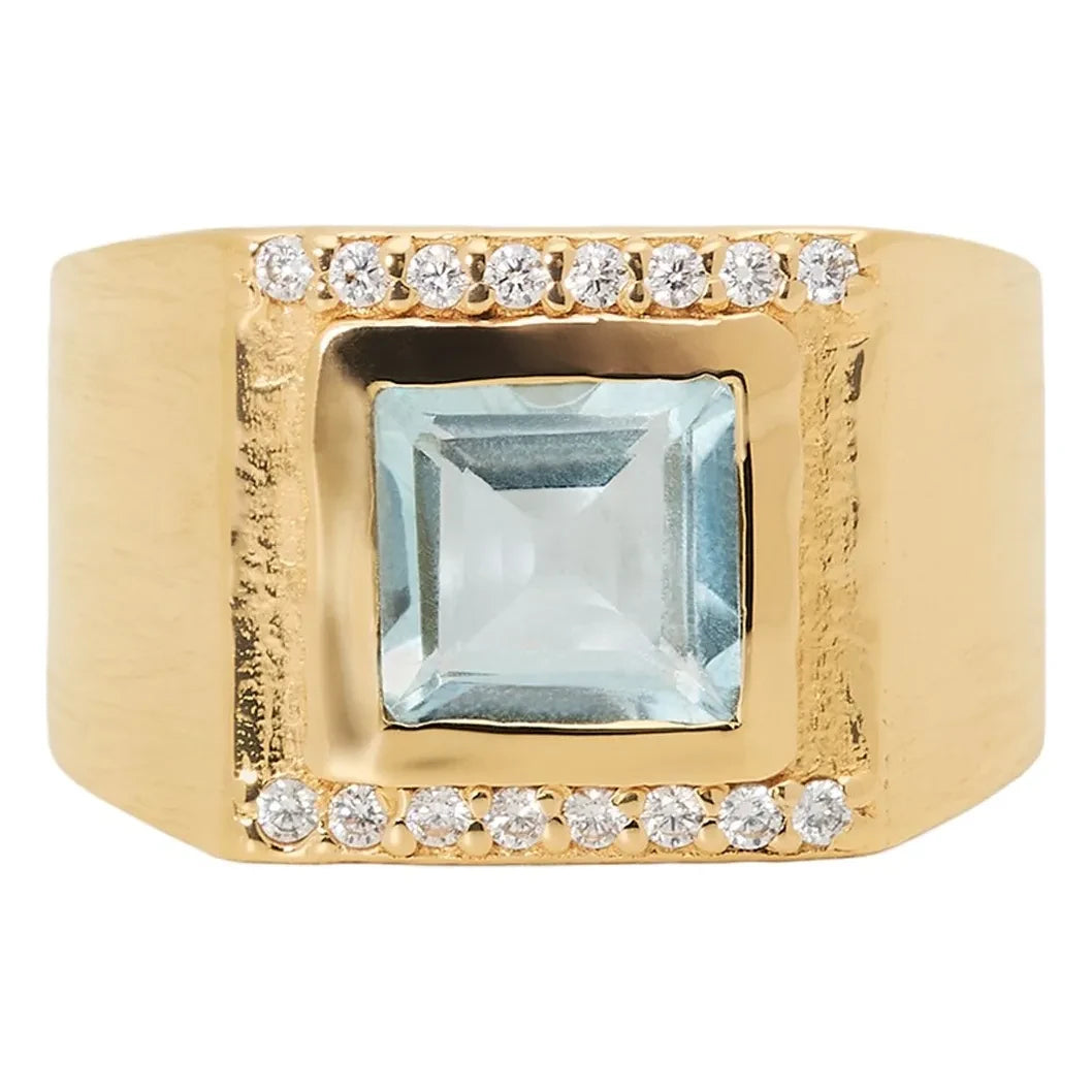Irene d'Arloz - Ring 02 | Aquamarine