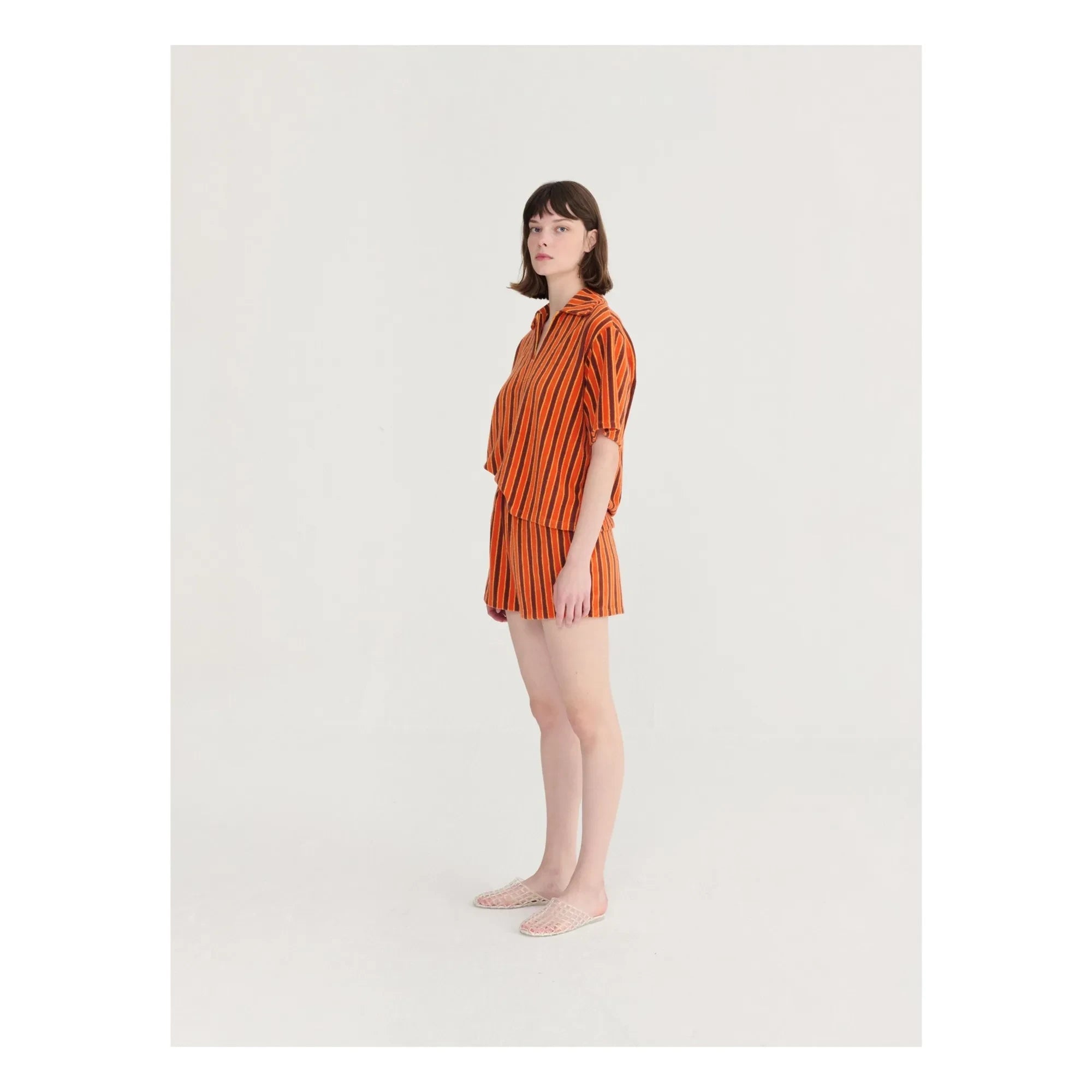 Bobo Choses - Terry Cotton Shorts | Camel