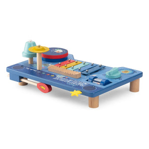 Moulin Roty - Puce & Pilou Musical Activity Table | Blue