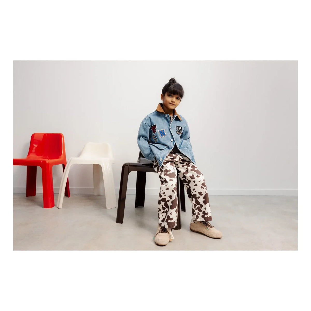 the new society - TNS Logo Jogger | Brown