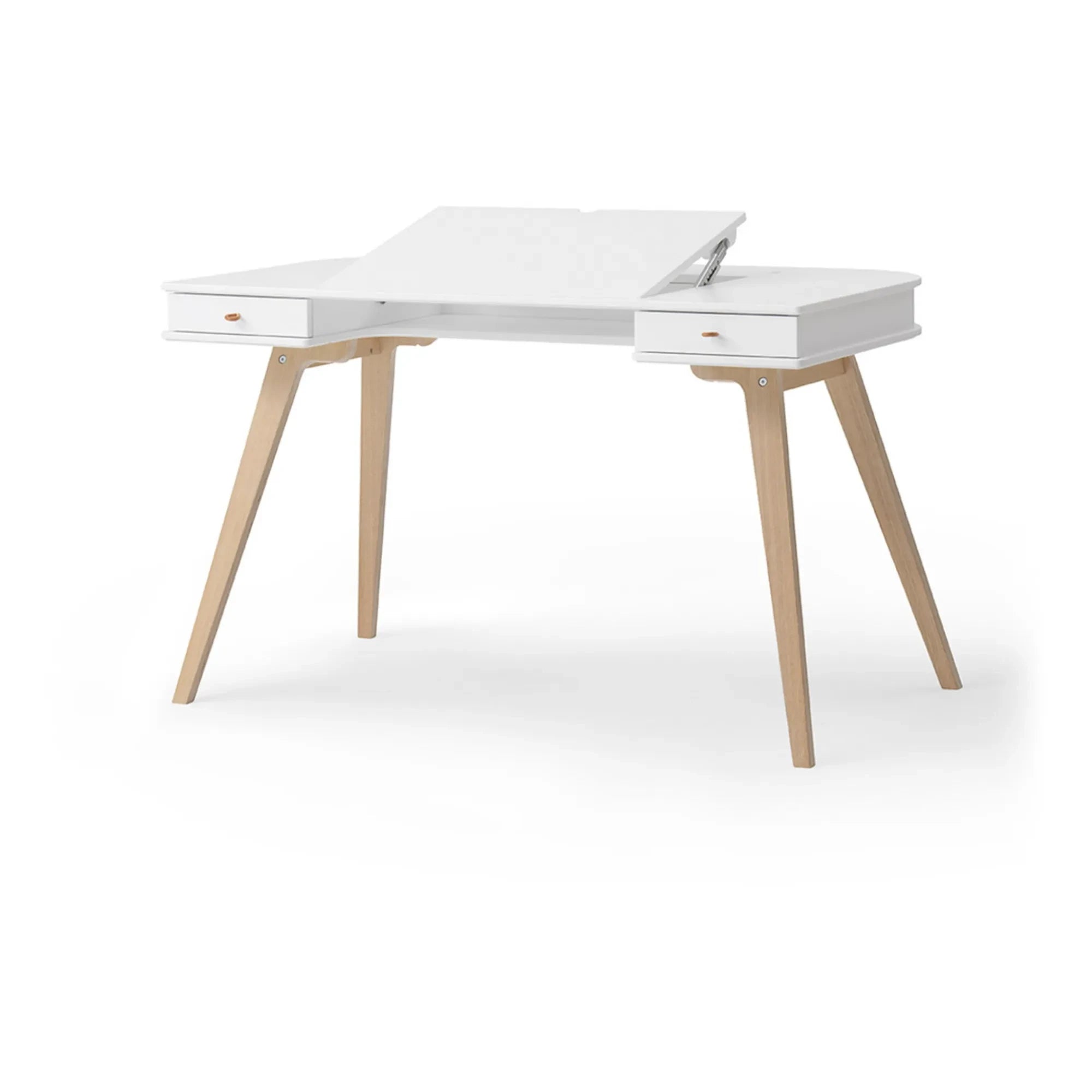 Oliver Furniture - Ahşap Masa, 72 cm | Beyaz