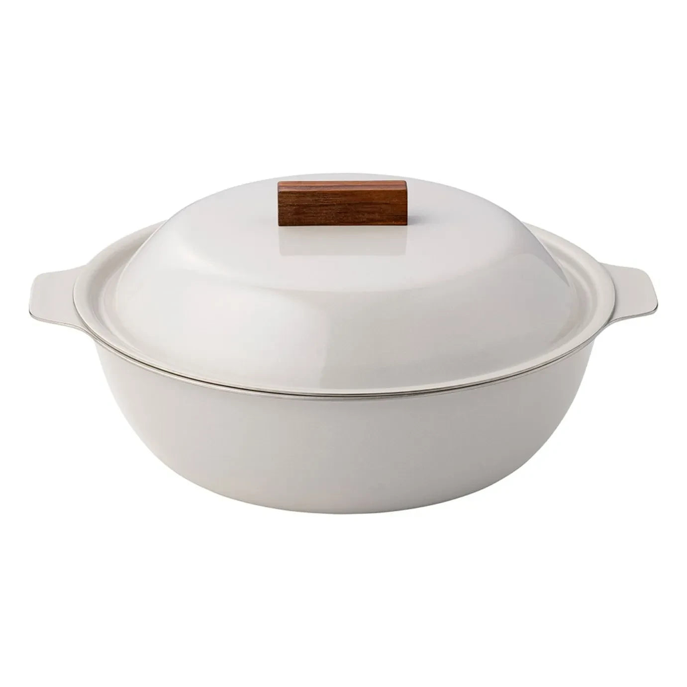 Kinto - Kakomi Enamel Casserole | Ivory
