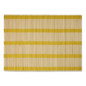 HKliving - Bamboo American Service | Lemon Yellow