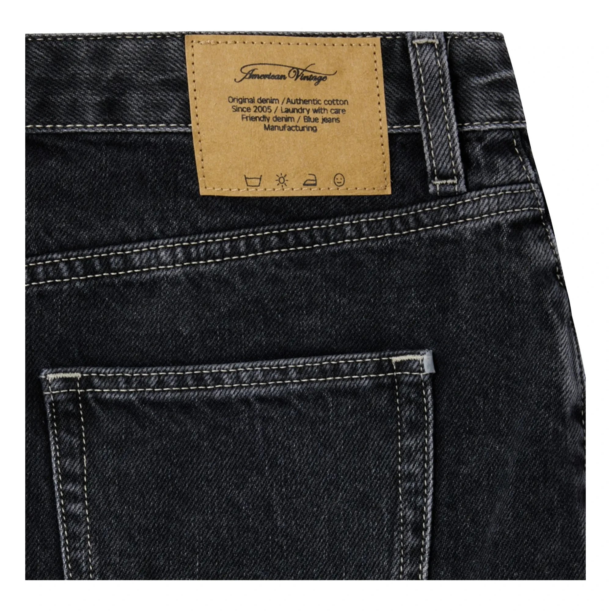 American Vintage - Yopday-B Cotton Skirt | Black