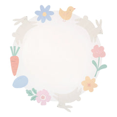 Meri Meri - Easter Plates - 8-Piece Set | Ivory