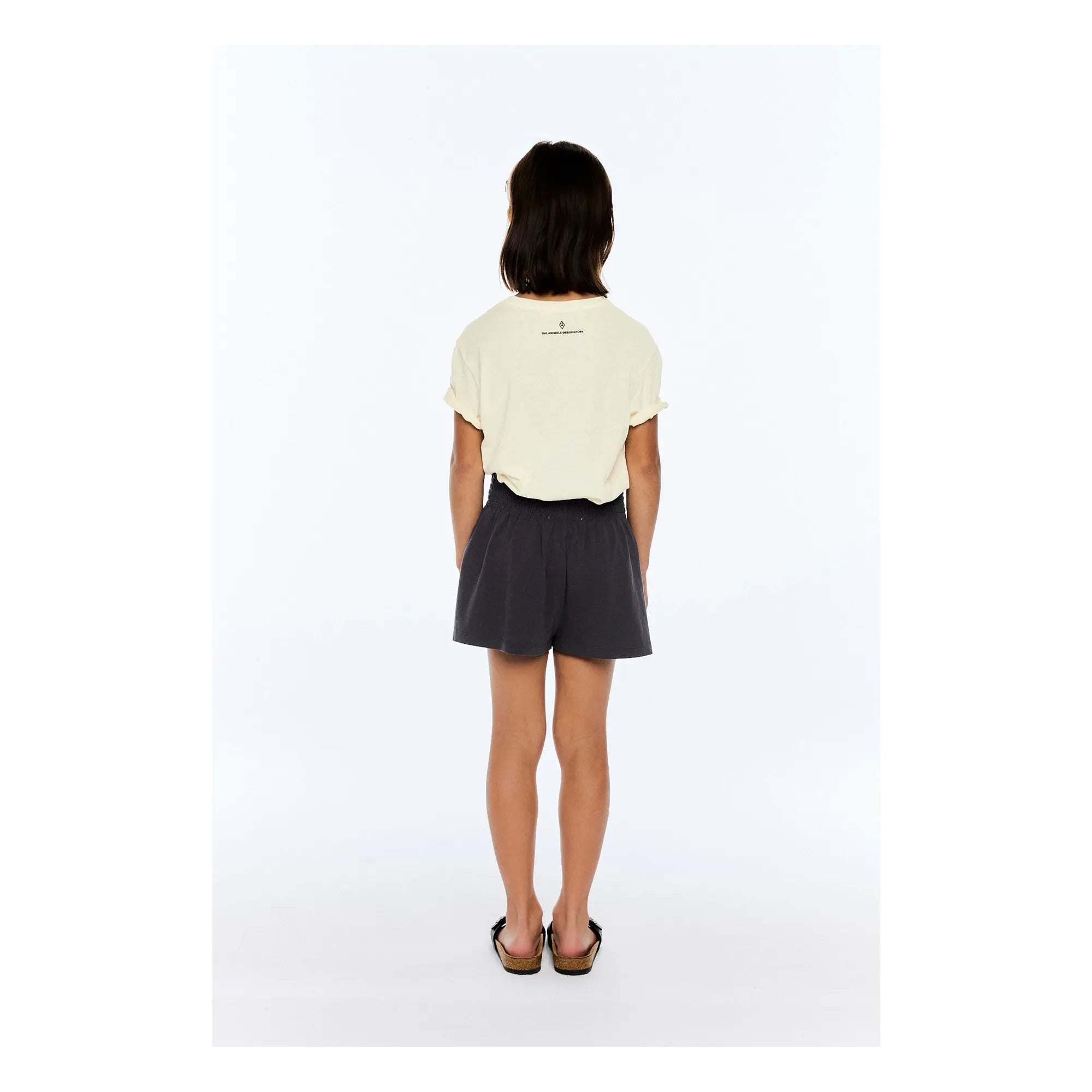 The Animals Observatory - Rooster Tişört Organik pamuk sallanan model | Ekru