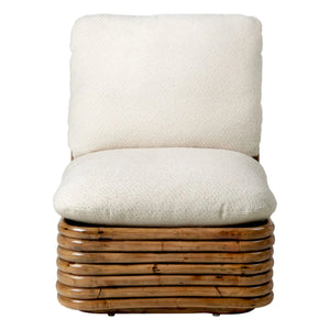 Gubi - Bohemian 72 Lounge Chair, Gabriella Crespi | White