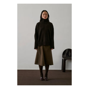 Soeur - William Merino Wool Sweater | Chocolate