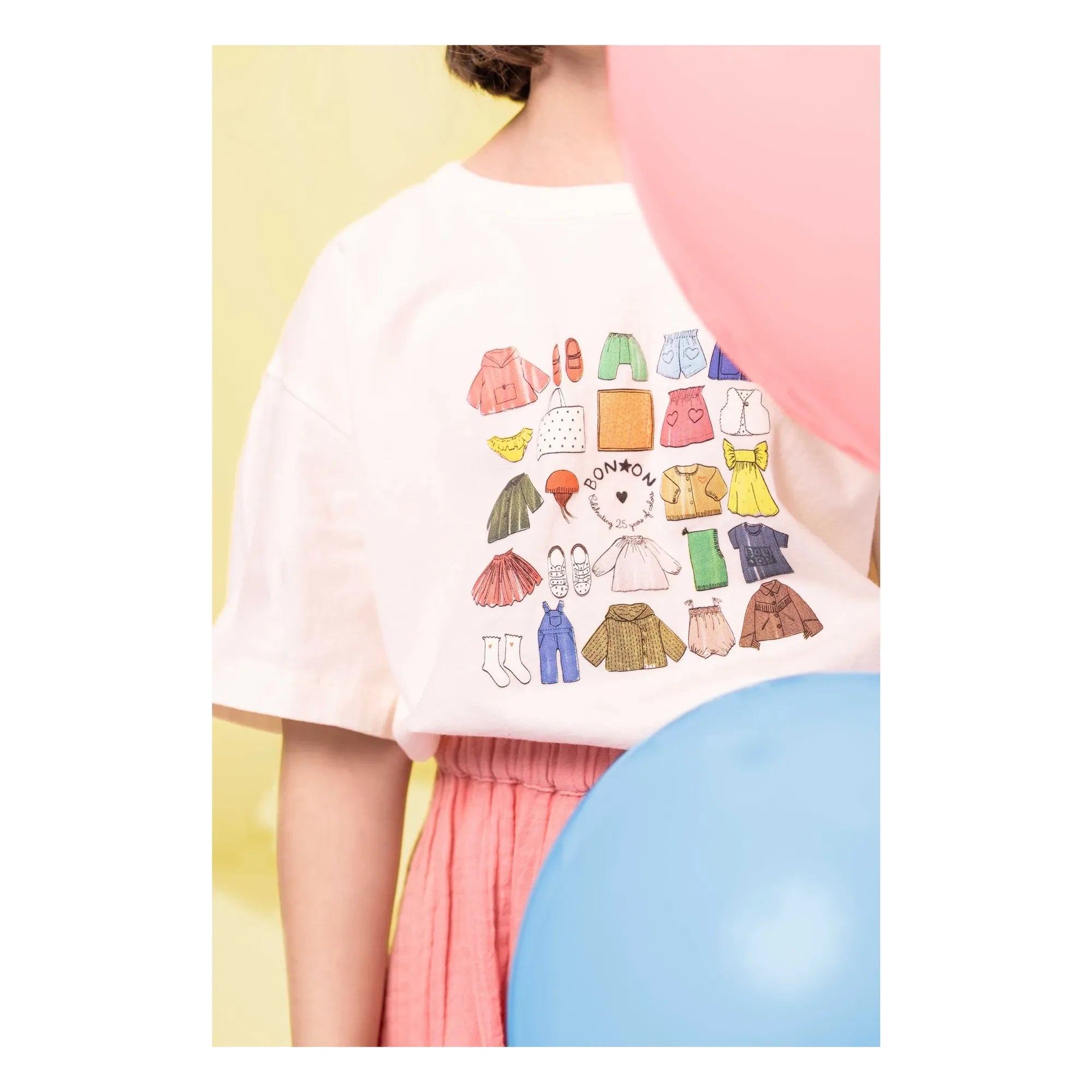 Bonton - Livo Garde-Robe T-Shirt | Ecru
