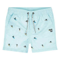 Tumble N'Dry - Surfing Recycled Fiber Swim Shorts | Light Blue