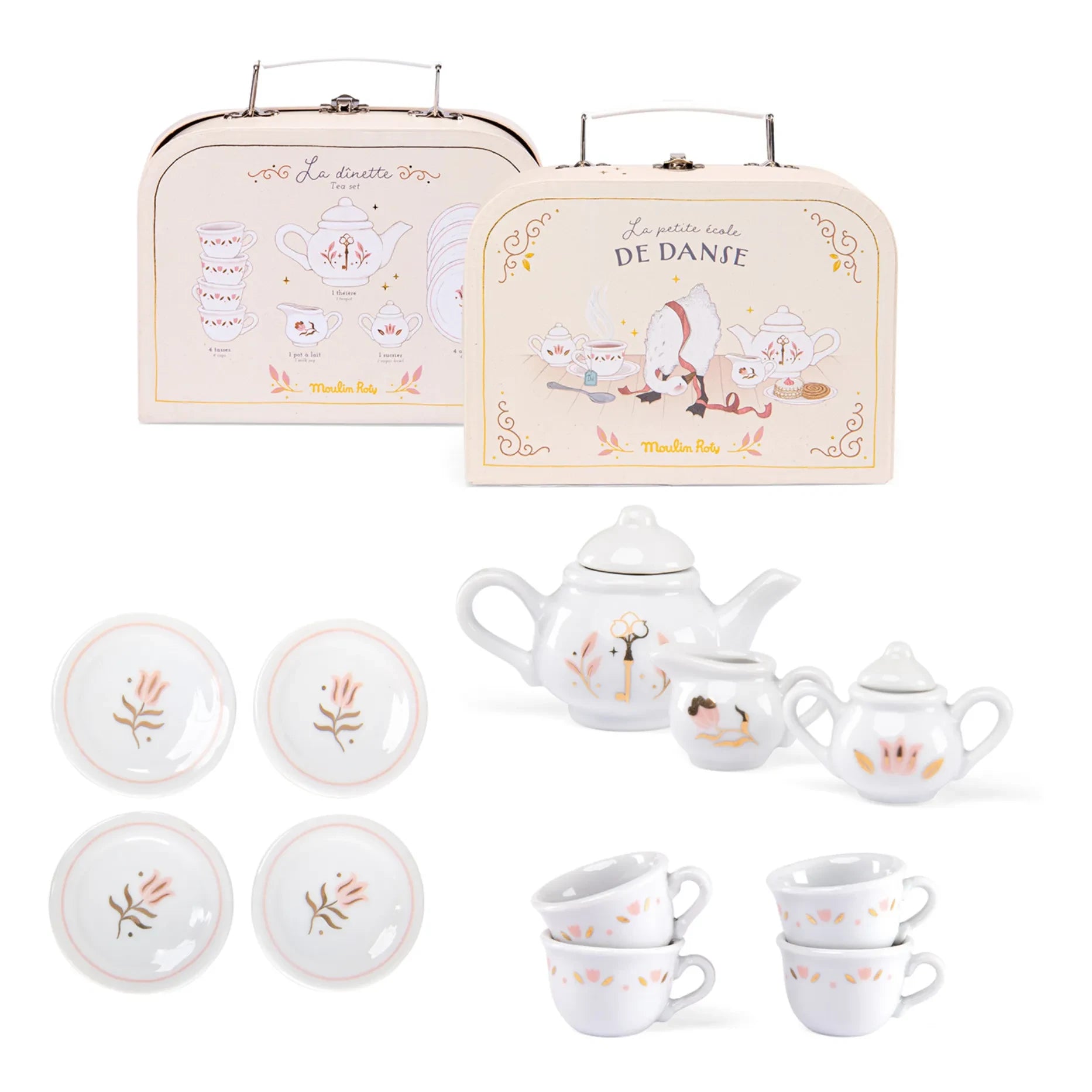 Moulin Roty - Dancer Akşam Yemeği Seti Valizi