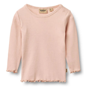 Wheat - Ida Organic Cotton T-Shirt | Pale Pink
