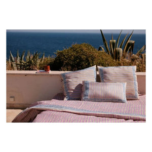 Louise Misha - Organic Cotton Nicole Elastic Fitted Sheet | Fuchsia