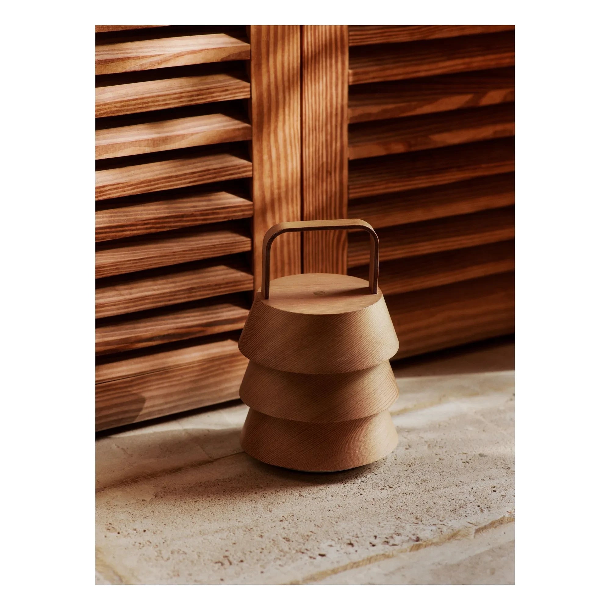 Ferm Living - Luver Portable Lamp | Brown