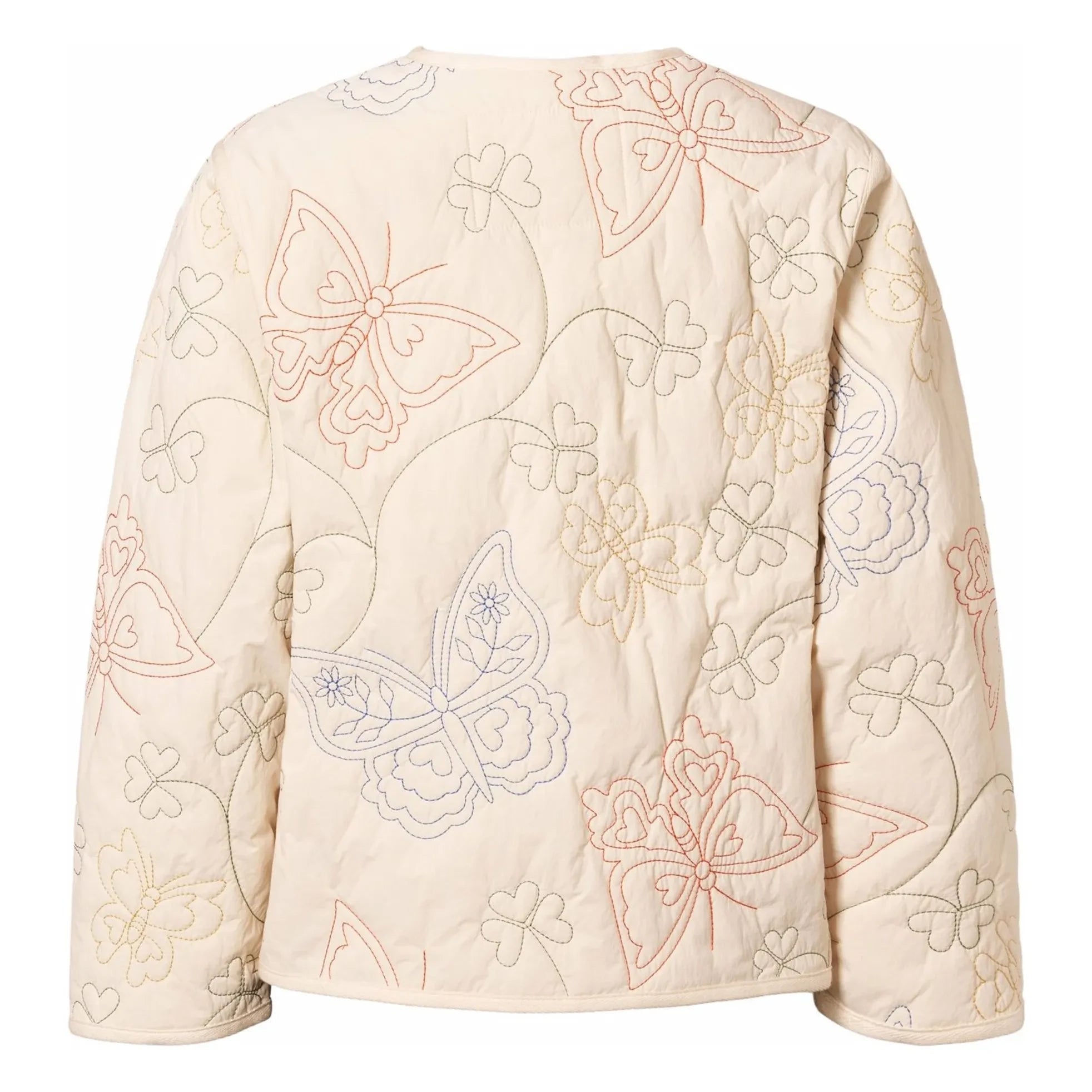 Molo - Holley Butterflies Recycled Fiber Jacket | Ivory