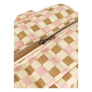 Nobodinoz - Hyde Park Mosaic baby care bag | Pink