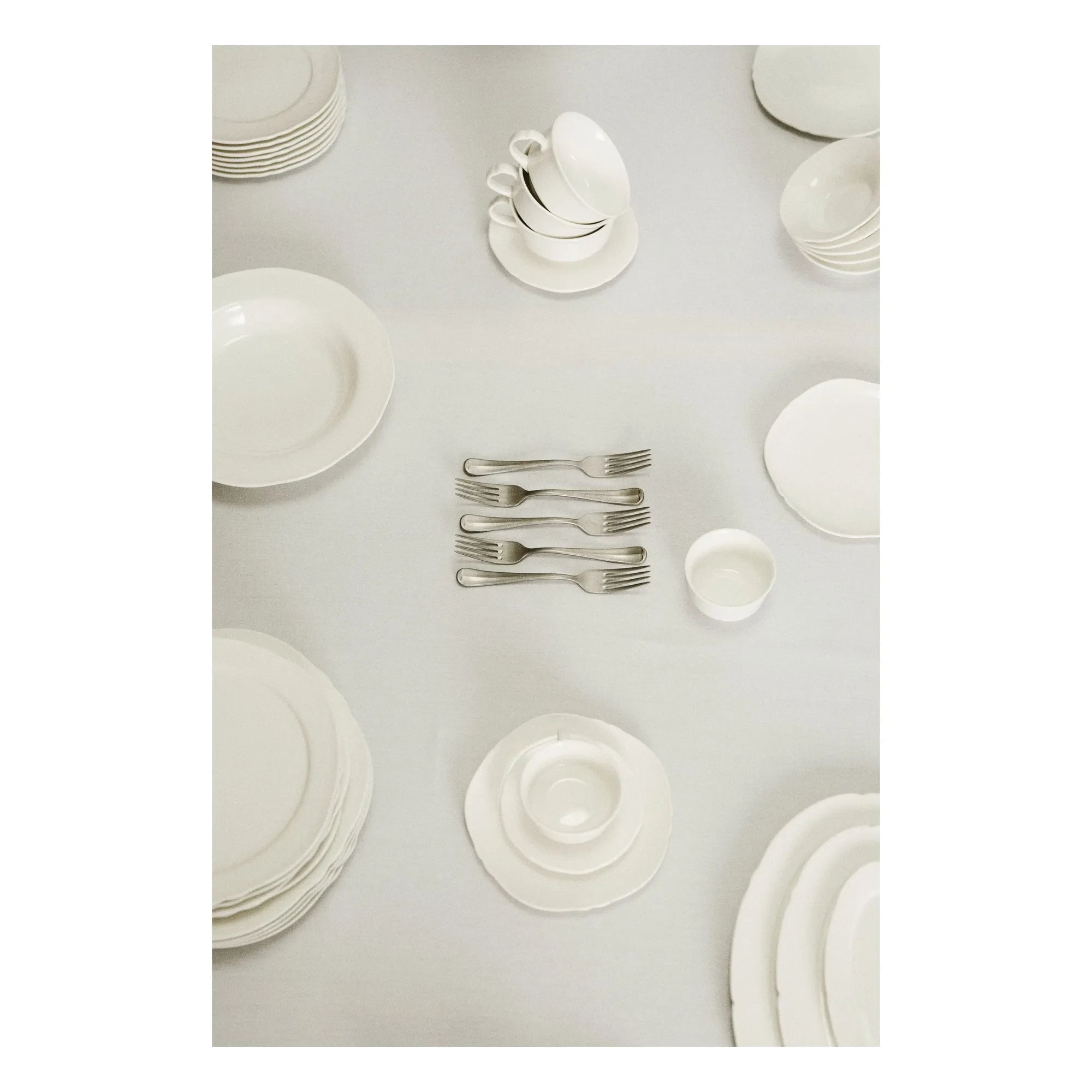 Serax - Silhouette Plates, Sergio Herman - Set of 4 | White
