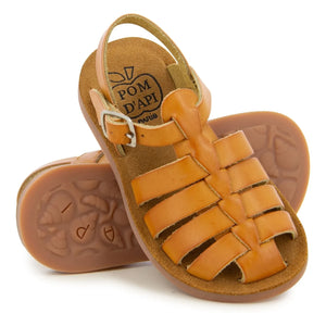 Pom d'Api - Beach-Air Pur Dad Sandals | Camel