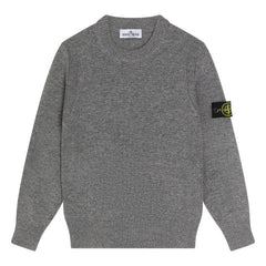 Stone Island - Logo Wool Sweater | Gray