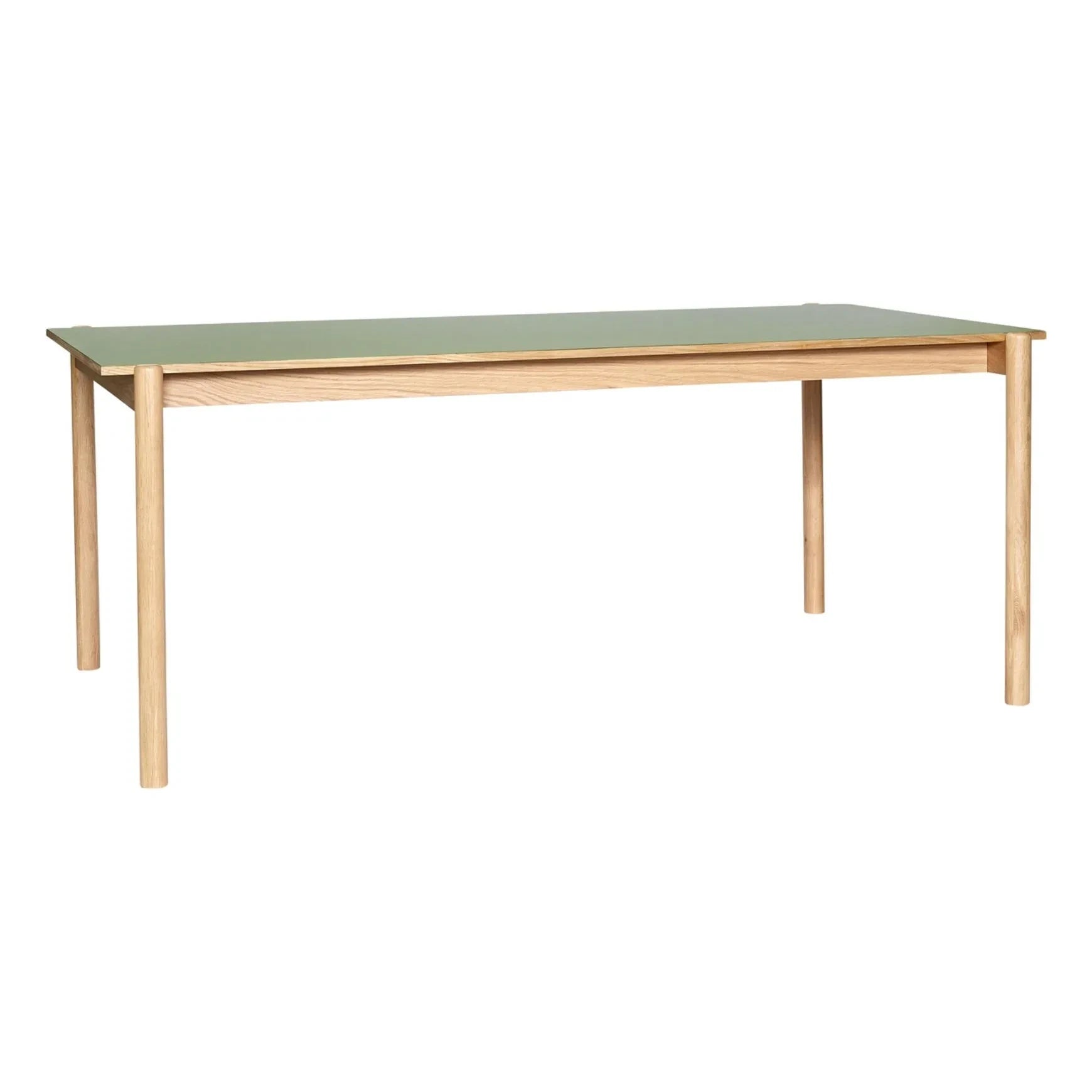 Hübsch - Crossed oak dining table | Olive
