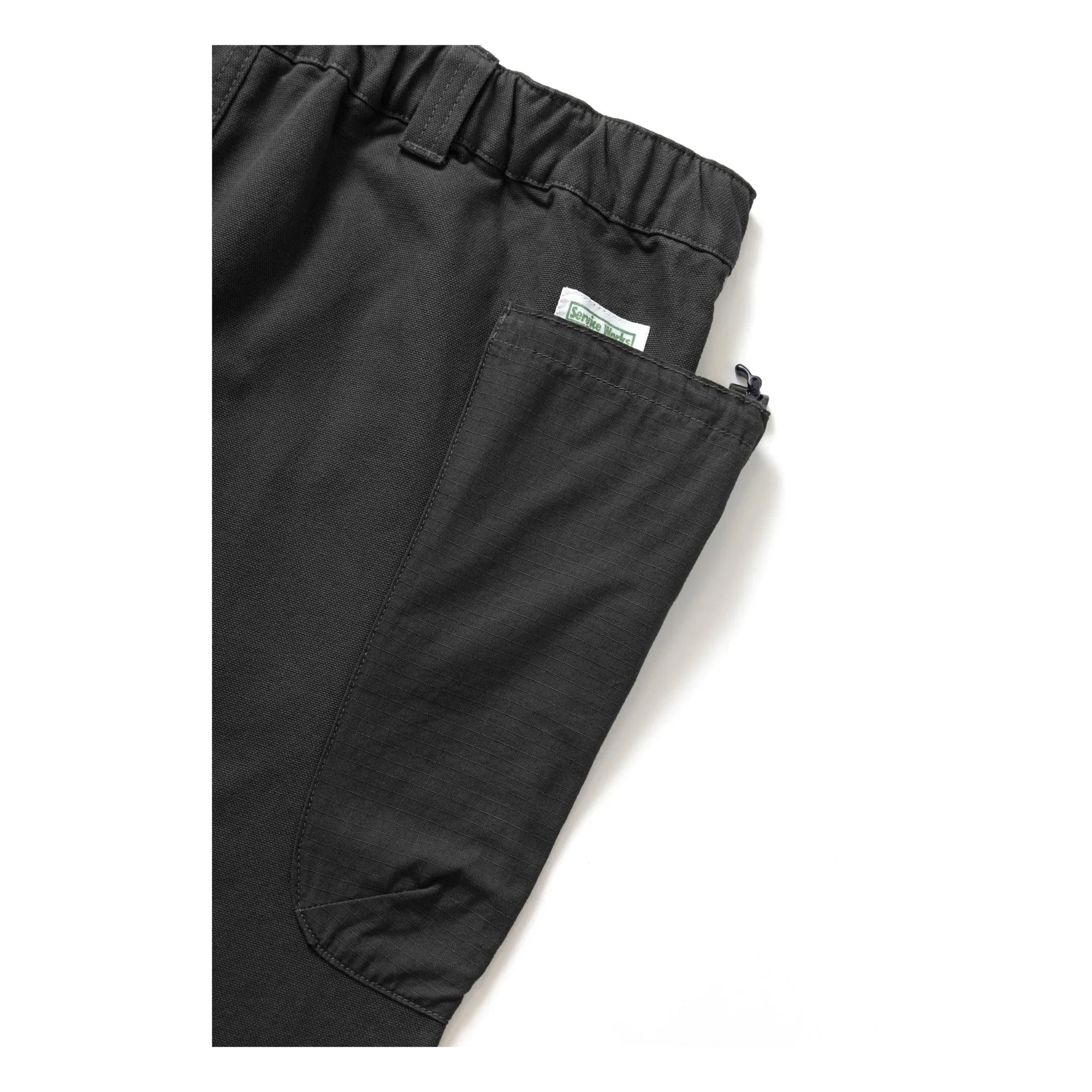 Service Works - Organic Cotton Gardening Pants | Dark Black
