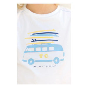 Tartine et Chocolat - Van T-shirt | White