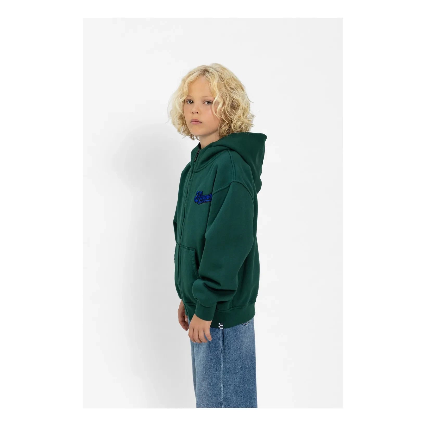 Finger in the nose - Harlan Organik Pamuklu Sweatshirt | Koyu Yeşil
