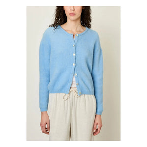 American Vintage - Vitow Alpaca & Wool Vest | Light Blue
