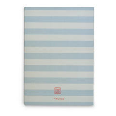 Liewood - A4 Jae Notebook | Striped Sea Blue / Sand