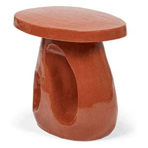 Serax - Amé 10 side table | Brick Red