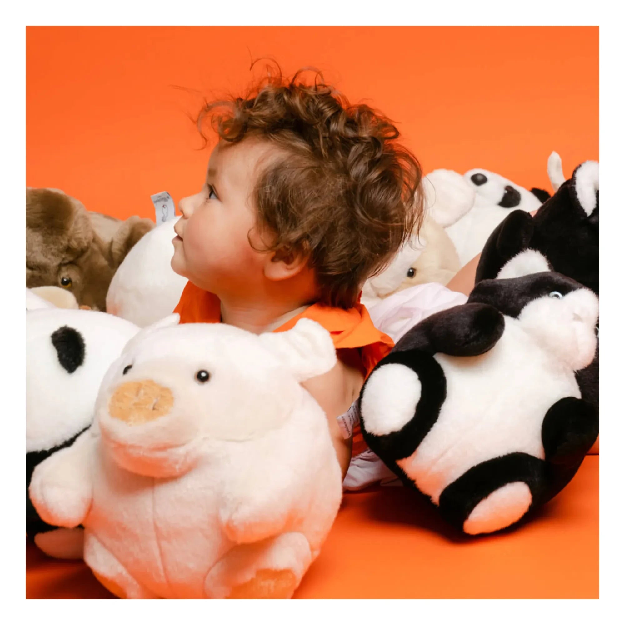 La Pelucherie - Roodoodoo Coco the Pig yumuşak oyuncak | Bej
