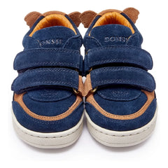 Donsje - Pinou Koala Suede Scratch Sneakers | Night Blue