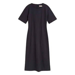 Thinking Mu - Kina Organic Cotton Dress | Blue