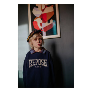 Repose AMS - Cozydrop REPOSE AMS organik pamuklu sweatshirt | Lacivert