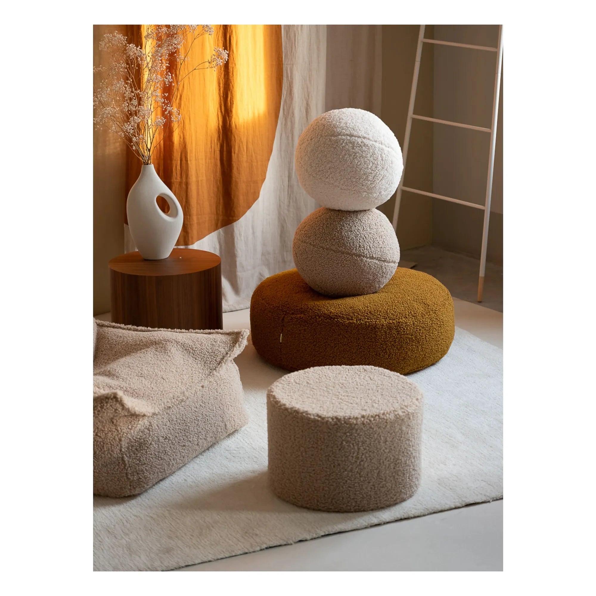 Wigiwama - Teddy Puff | Beige