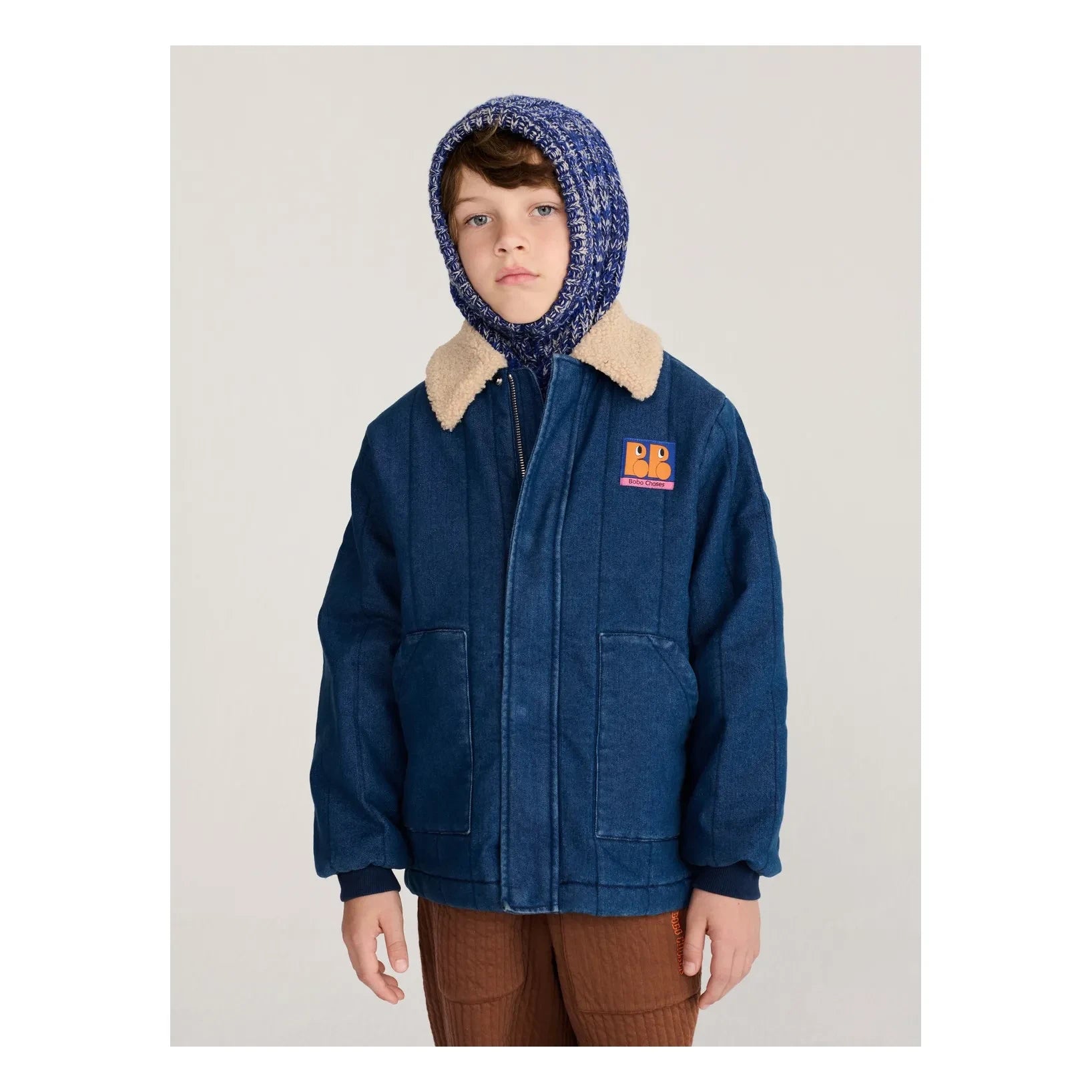 Bobo Choses - Bobo Denim Ceket | Koyu Mavi