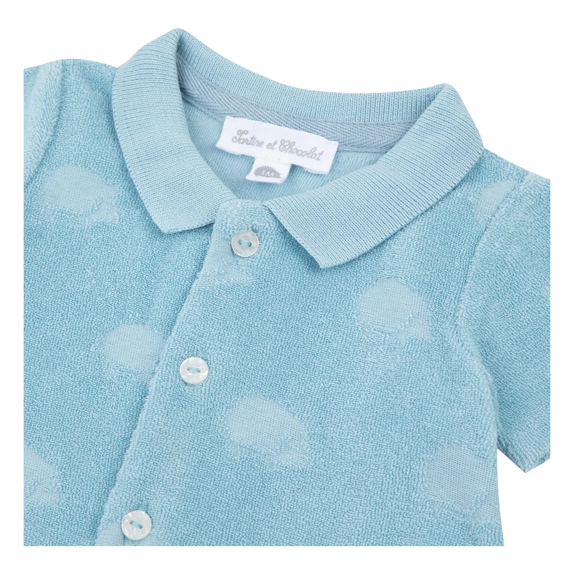 Tartine et Chocolat - Cloud Romper | Sky Blue