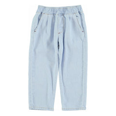 Piupiuchick - Flat Elastic Jeans | Light Blue