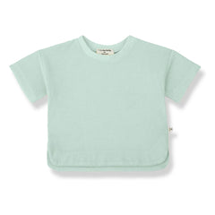 1+ in the family - Manacor Sponge T-Shirt | Almond green