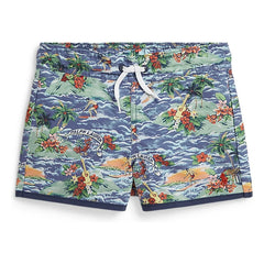 Ralph Lauren - Recycled Fiber Surf Swim Shorts | Blue