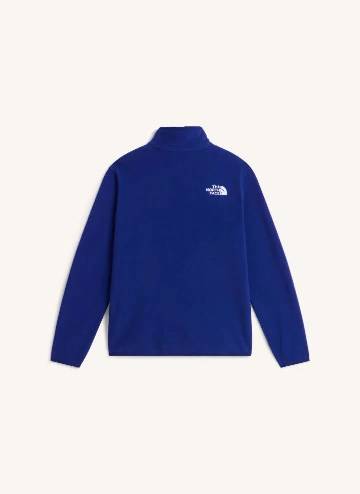 The North Face - Glacier Trucker Style Hoodie Fleece | Royal Blue