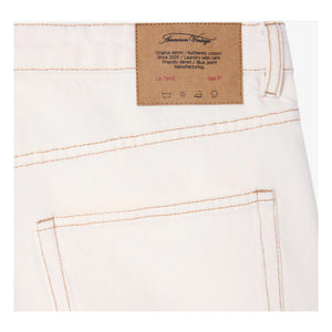 American Vintage - Jean Jozastreet Recycled Fibers | White
