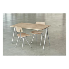 Hay - Result Bright Oak Chair - Friso Kramer & Wim Rietveld Reissue | Beige